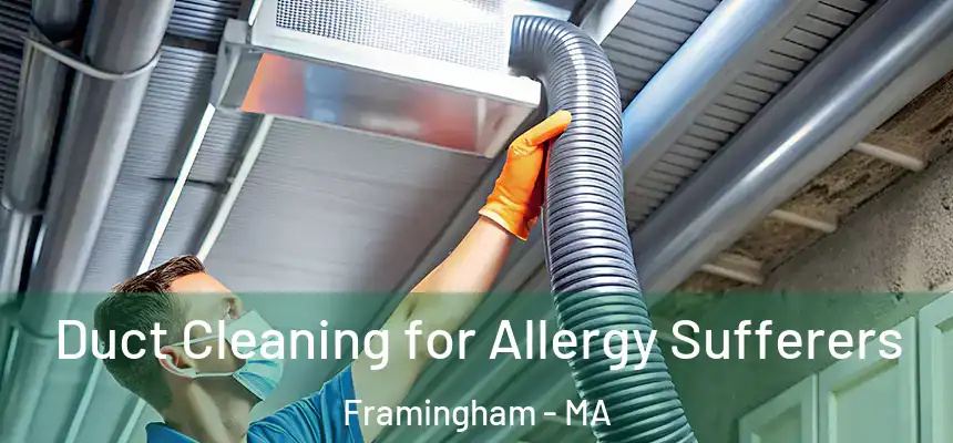 Duct Cleaning for Allergy Sufferers Framingham - MA